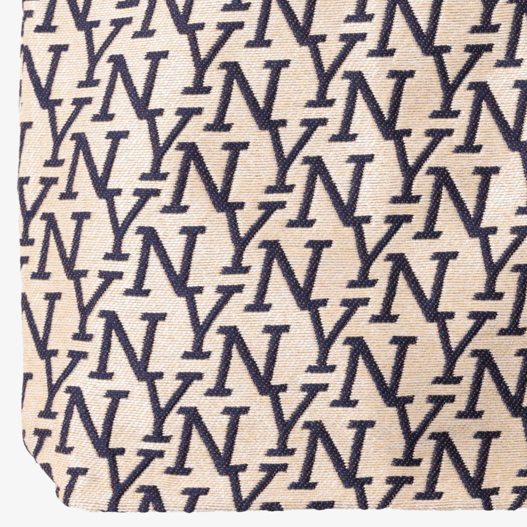 NY ジャカード トートバッグ Serif Natural / BBB-2109-26ss